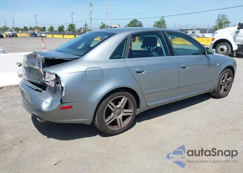 2008 Audi A4 2.0T/2.0T Special Edition from USA, damaged, VIN WAUAF78E68A005279